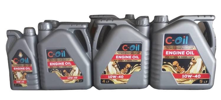 Motor yağı değişimi için hazırlanmış ürün