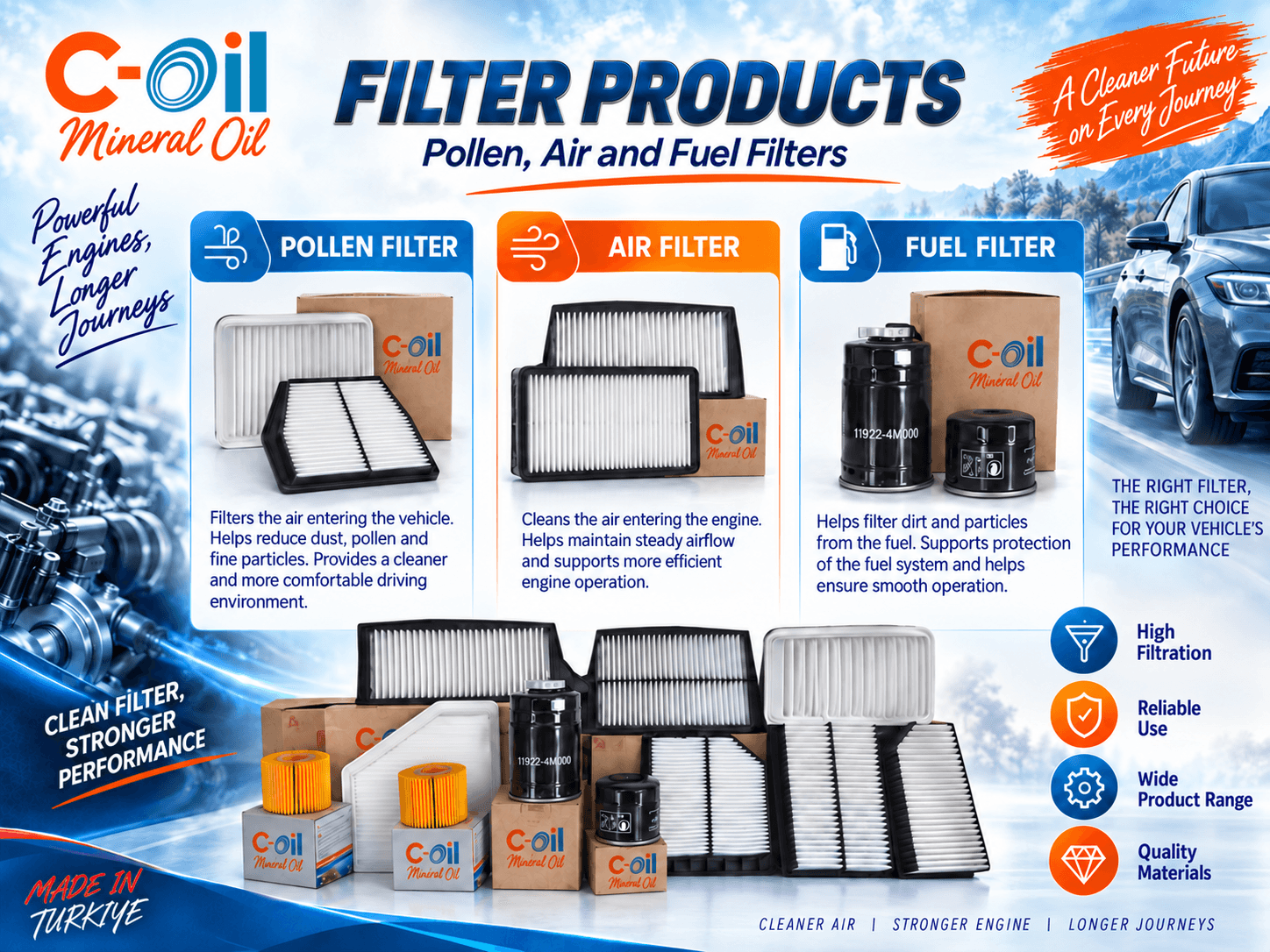C-Oil filter products