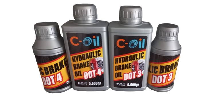 C-Oil Hydraulic Oil – DOT 3 – DOT 4
